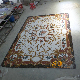  Villa/Home Dining Room Floor Decoration Hand Made Flora/Flower Marble Mosaic Floor Medallion