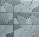Metal Mosaic for Home Kitchen Wall Building