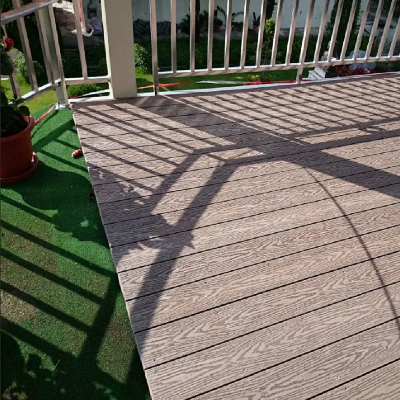 Direct Factory Sale Fireproof Garden Decking Weather Resistant WPC Decking Floor