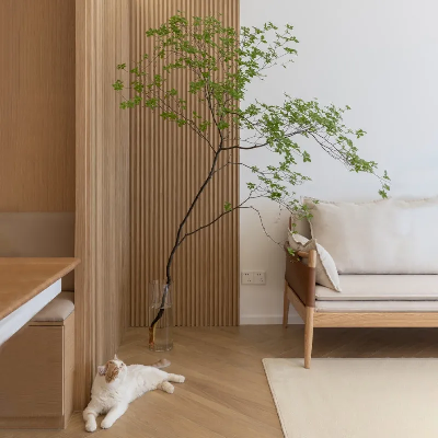 Wood Color Laminated Great Wall Board PVC WPC