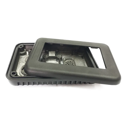 Music Box Aluminum Die Casting Cover Housing Square Round Metal Made in China