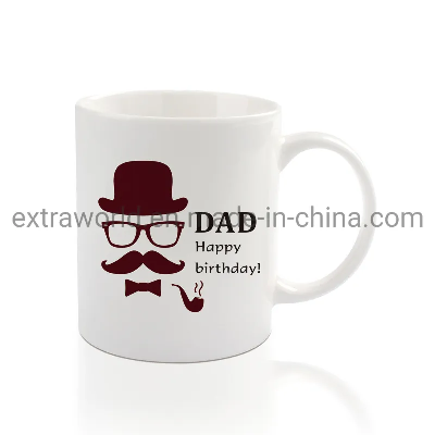 Wholesale Porcelain 16oz Mug Tea Cup for Father′ S Day Gift