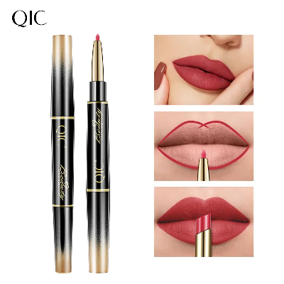 Custom Logo Retractable Vegan Scent Creamy Brown Nude Lip Liner Private Label Lipliner