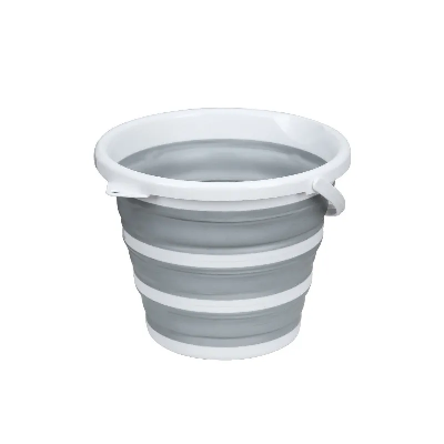 10L Portable Folding Silicone Plastic Car Wash Household Water Storage Bucket