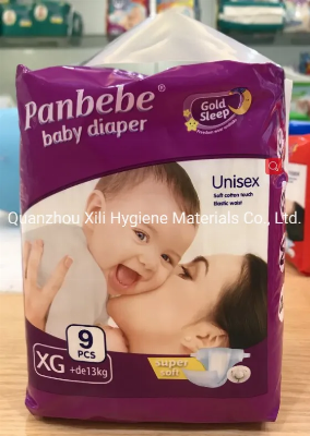 Hot Sell Super Absorbtion High Quality Baby Diaper by Fujian Factory