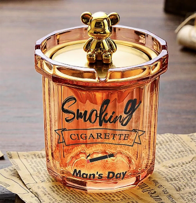 Wanchuang Smokeless Cigar Stand Hopper Smoking Coffee Cup Car Portable Handheld Ashtray
