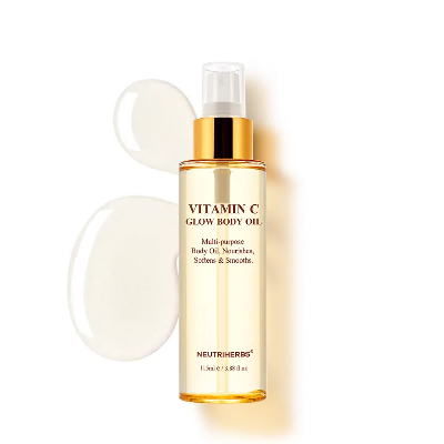 Private Label OEM/ODM Lightennig Moisturizing Softens and Smooths Vitamin C Body Oil