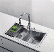  Plus-Size Thickened Hand-Drawn Stainless Steel Diamond Design Diamond Cut Beveled Process Sink Kitchenware