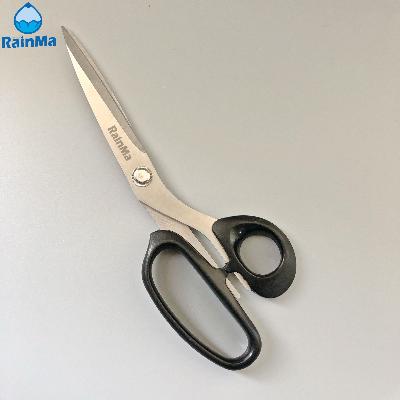 Promotion 9.5 Inch Stainless Steel Classic Black Office Stationery Kitchen Scissor