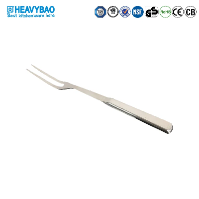 Heavybao Top Quality Stainless Steel 2 Teeth Fork for Restaurant Use