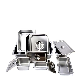  Stainless Steel European Style Gastronorm Container 1/1 Gn Pan for Kithenware
