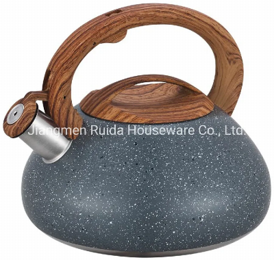 Kitchenware 3.0 Liter Stainless Steel Kettles in Satin Polishing with Whistling Spout