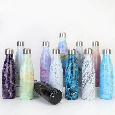 Stainless Steel Vacuum Insulated Sports Drinking Double Wall Water Thermal Flasks Bottle