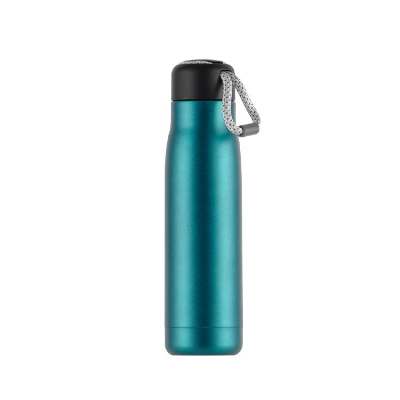 DIY Slim Metal Drinking Water Bottle Stainless Steel Sport Flask Vacuum Cup