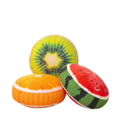 Home Decorative Chair Cushion Fruit Shape Floor Seat Cushion