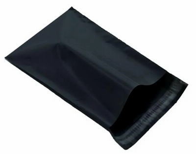 Poly Mailer Black Waterproof Self Adhesive Plastic Shipping Bag for Clothing Packaging