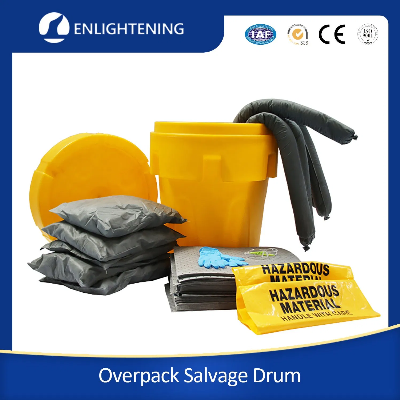 Wholesale 95gal 65gallon 20gal Wheeled Poly Overpack Salvage Drum for Hazardous Waste