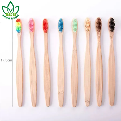 Bamboo Toothbrush Eco-Friendly Tooth Brush with Comfortable Bristles Biodegradable Natural Compostable