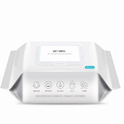 80PCS Custom Wholesale pH Balance Natural OEM Skin Care Baby Wipes Wet Wipes