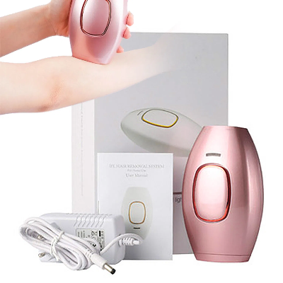 Pink IPL Home Handle Mini Laser Hair Removal Portable Electric Hair Remover
