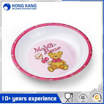 Housewares Unicolor Food Plastic Dinner Plate Melamine Dinnerware