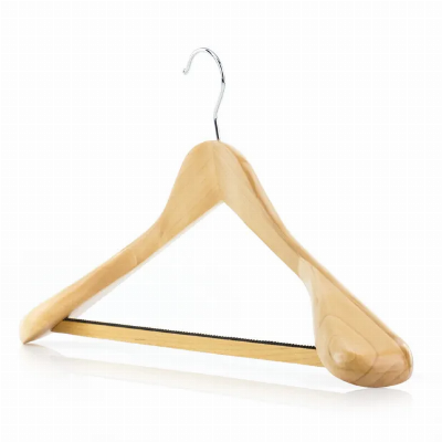 Extra-Wide Shoulder Antique Wooden Collection Wide Shoulder Cape Hanger Hotel Coat Rack