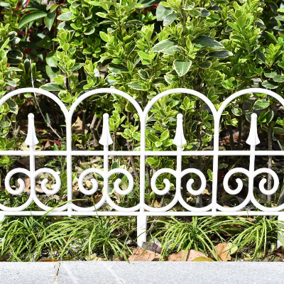 Garden Landscape Mini Plastic Garden Fence Pickets Small Villa Border Garden Fence