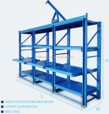 ISO 9001 Factory Warehouse Metal Wholesale Heavy Supermarket Mold Racking