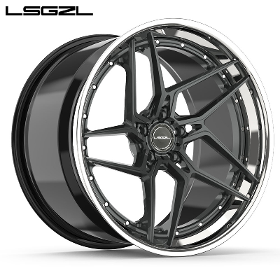 Lsgzl Custom 2 Piece Forged Wheel 18 28 Inch Passenger Car Wheels