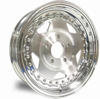 Centerline Convo PRO 15X4.0 Et-19 5X120.65 Polished Lip Brushed Center