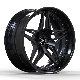  Forged 2 Piece Black Center Spoke Barrel Lip Wheels for Chevrolet Chevy Car Rims