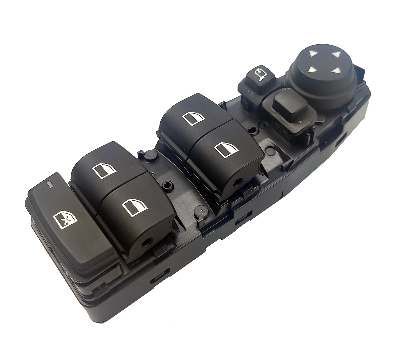 for BMW 1 Power Window Master Control Switch Driver Black 61319216048 D317