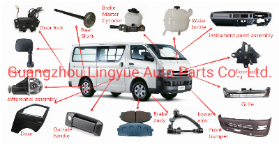 High Quality Toyota Hiace All Car Parts 33213-25021 04495-26240 16620-75010