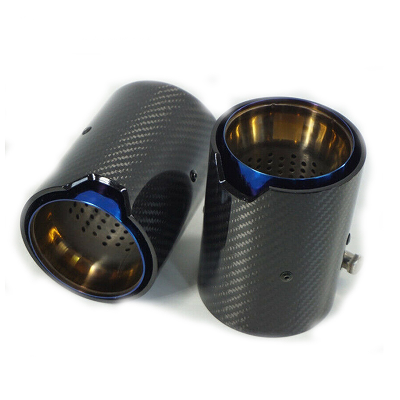 Carbon Fiber Stainless Exhaust Tip Pipe Finisher for BMW M2 M3 M4