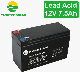  Yangtze 12V 7.5ah UPS Lead Acid Battery 12V 7.6ah UPS Battery Front Terminal AGM