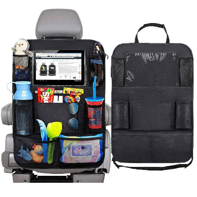 High Quality Car Backseat Organizer Car Organizers with Touch Screen Tablet