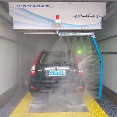 Sg02-a 360 Rotating Single Arm Automatic Touchless Car Wash Machine with Drying