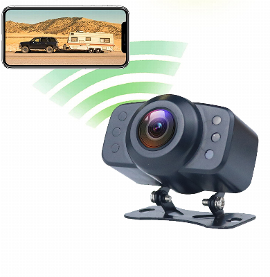 720p 5g WiFi Backup Camera Waterproof Night Vision for Ios Android Cellphone