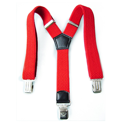 Custom Fashion Adjustable Children Braces Y-Shape Bowtie Set Red Kids Boy Suspenders