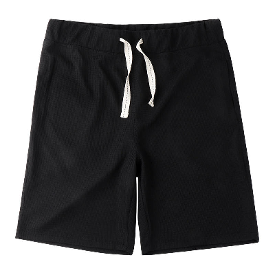 270g Heavy Casual Loose Waffle Jogger Shorts Pants Polyester Shorts Pants