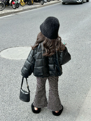 Children′s Stand Collar Cotton Coat 2023 Winter New Thickened Warm Loose Coat