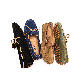  New Flat-Soled Color-Blocked Bow Beanie Shoes, Casual and Fashionable Lazy Shoes