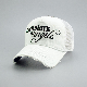  Vintage Trucker Baseball Cap with 3D Embroidery and Mesh 5 Panel Cotton Fashion Sports Hat for Woman