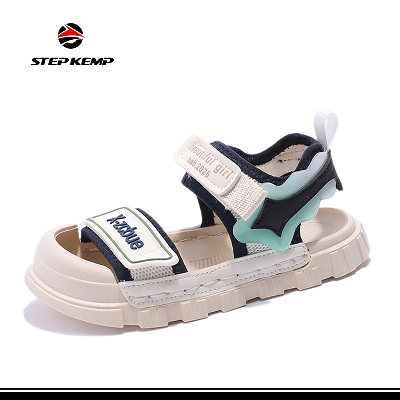 Summer Kids Baby Toddler Shoes Outdoor Sandals with Adjustable Buckle Ex-23s5385