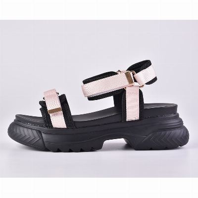 Womens Wedges Sandals Comfy Open Toe Summer Shoes Two Straps Platform Sandals