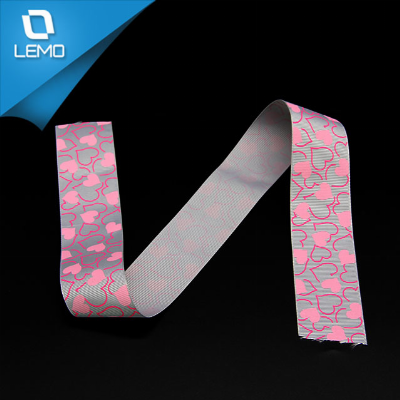 Multi-Color Custom Cartoon Pattern Print Grosgrain Ribbon