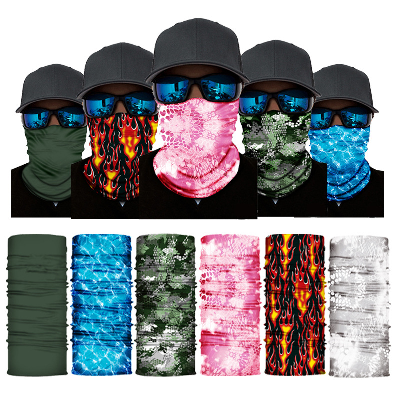 Promotional Microfiber Outdoor Motorcycle Multipurpose Breathable Washable Cycling Bandana Neck Gaiter