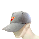  Custom Leisure Summer Adult Solid Color Visor Hat Baseball Cap with Embroidery Logo