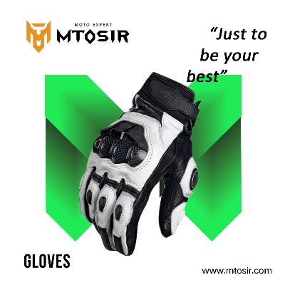 Motorcycle Gloves High-Class Goatskin Leather Gloves Motorcycle Accessoriespara Mtosir