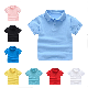 Custom Embroidered Kids Plain Short Sleeve Cotton Athletic Summer Sports Blank Uniform School Mens Boys Polo Shirts manufacturer